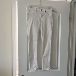 Hudson Jeans Women's White Skinny Jeans